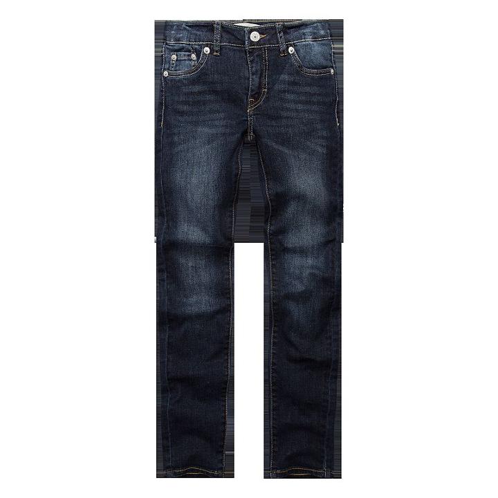 Girls 7-16 Levi's 710 Super Skinny Fit Jeans, Size: 8, Dark Blue