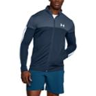 Men's Under Armour Sportstyle Pique Jacket, Size: Large, Dark Blue
