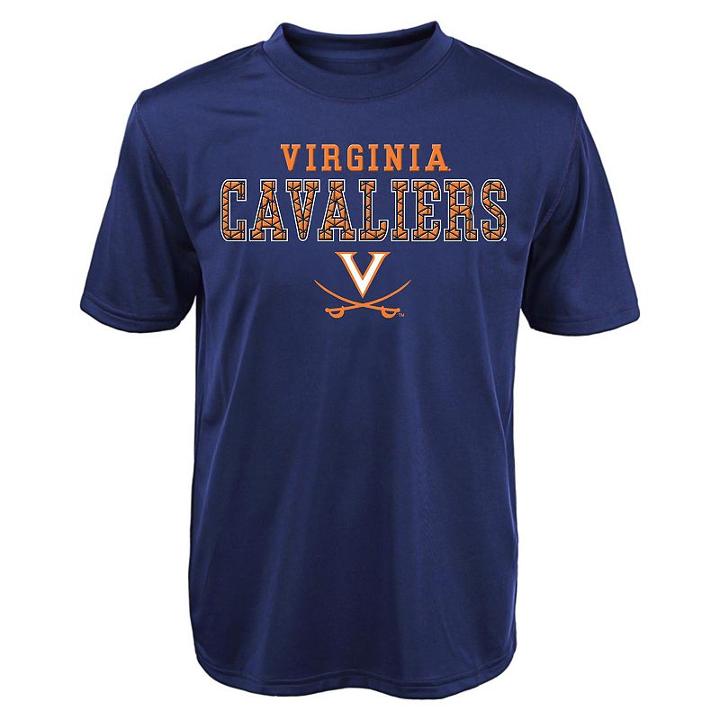 Boys 4-7 Virginia Cavaliers Fulcrum Performance Tee, Boy's, Size: L(7), Purple