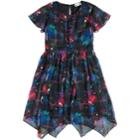 Disney's D-signed Descendants 2 Girls 7-16 Graffiti-print Sharkbite Hem Dress, Size: Small, Multi