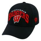 Adult Top Of The World Wisconsin Badgers Whiz Adjustable Cap, Med Red