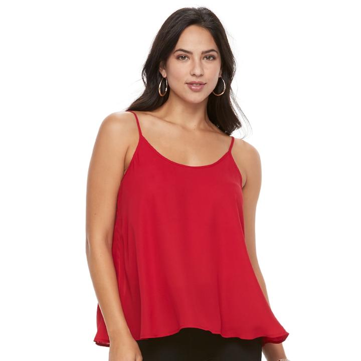 Women's Apt. 9&reg; Swing Camisole, Size: Xl, Red