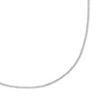 Primrose Sterling Silver Box Chain Necklace, Women's, Size: 18, Grey
