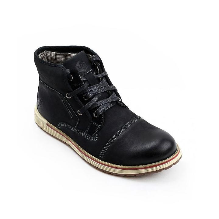 Unionbay Richland Men's Cap-toe Boots, Size: Medium (7), Black