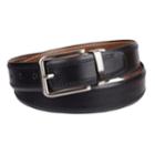 Men's Dockers&reg; Feather Edge Belt, Size: 34, Grey (charcoal)