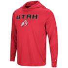 Men's Campus Heritage Utah Utes Hooded Tee, Size: Xxl, Med Red