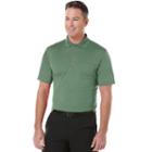 Men's Grand Slam Airflow Pocket Performance Golf Polo, Size: Medium, Dark Green