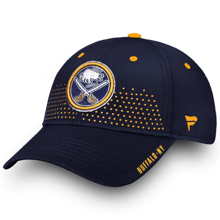 Men's Buffalo Sabres Draft Cap, Size: L/xl, Blue (navy)