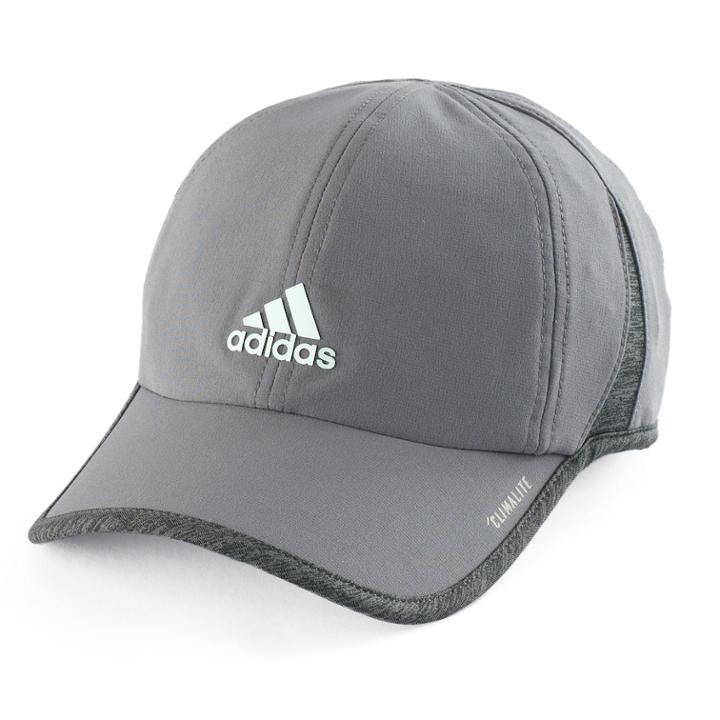 Women's Adidas Superlite Cap, Med Grey