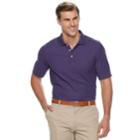 Big & Tall Croft & Barrow&reg; Classic-fit Easy-care Pique Performance Pocket Polo, Men's, Size: Xl Tall, Med Purple