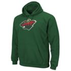 Men's Majestic Minnesota Wild Tek Patch Hoodie, Size: Xl, Green