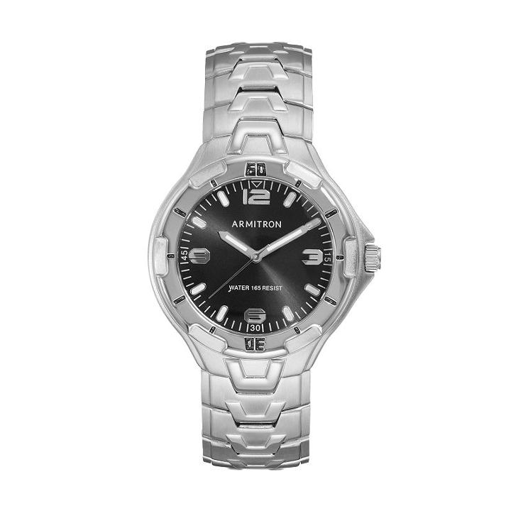 Armitron Men's Watch, Size: Large, Silver