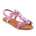 Laura Ashley Floral Toddler Girls' Sandals, Size: 3, Pink