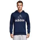 Men's Adidas Essential Pull-over Hoodie, Size: Large, Blue (navy)