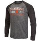 Men's Campus Heritage Syracuse Orange Raven Long-sleeve Tee, Size: Xl, Grey (charcoal)