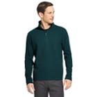Men's Van Heusen Ottoman Flex Quarter-zip Knit Top, Size: Small, Blue