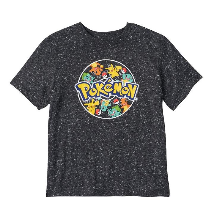 Boys 4-7 Pokmon Ball Tee, Boy's, Size: 5-6, Brown Over