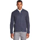 Men's Van Heusen Fleece Bomber Jacket, Size: Xxl, Blue (navy)