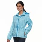Women's Columbia Stone Creek Hooded Anorak Jacket, Size: Xl, Light Blue
