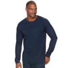 Big & Tall Sonoma Goods For Life&trade; Flexwear Slim-fit Stretch Crewneck Tee, Men's, Size: Xl Tall, Blue
