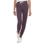 Juniors' So&reg; Ruched Jogger Sweatpants, Teens, Size: Xl, Drk Purple
