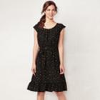 Women's Lc Lauren Conrad Pleated Midi Dress, Size: Xxl, Lt Beige