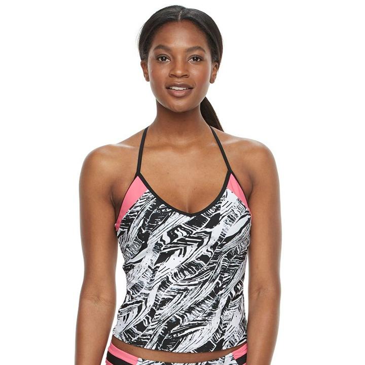 Women's Rbx Batik Halterkini Top, Size: Small, Oxford