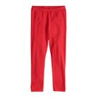 Girls 4-12 Jumping Beans&reg; Solid Leggings, Size: 8, Med Red