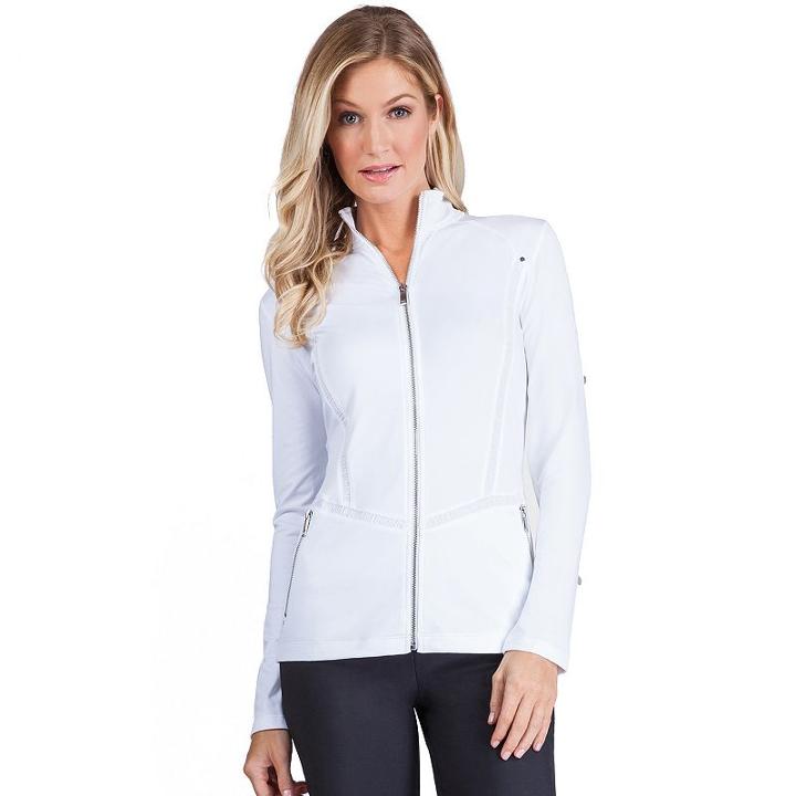Women's Tail Leilani Golf Jacket, Size: Small, White