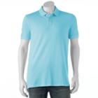 Men's Sonoma Goods For Life&trade; Flexwear Classic-fit Pique Polo, Size: Small, Brt Blue