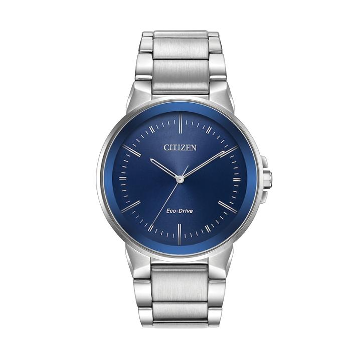 Citizen Eco-drive Men's Axiom Stainless Steel Watch - Bj6510-51l, Size: Large, Grey