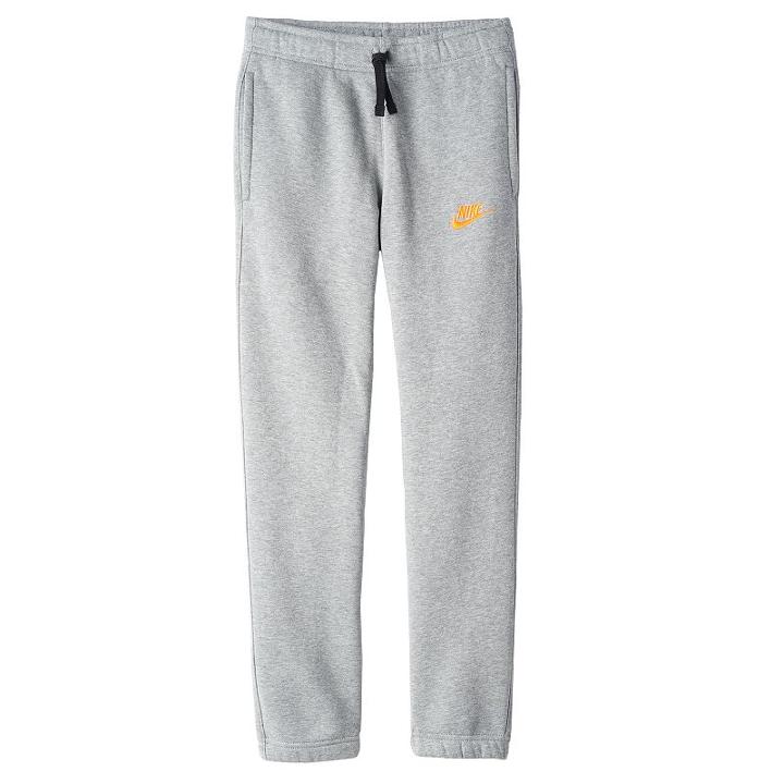 Boys 8-20 Nike Core Gfx1 Fleece Pants, Boy's, Size: Medium, Grey Other