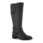 Easy Street Carlita Women's Knee High Boots, Size: 5 Wc, Black
