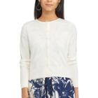 Women's Chaps Button-front Cardigan, Size: Small, White
