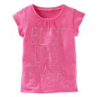 Girls 4-8 Oshkosh B'gosh&reg; Best Day Ever Glitter Graphic Tee, Girl's, Size: 6x, Pink