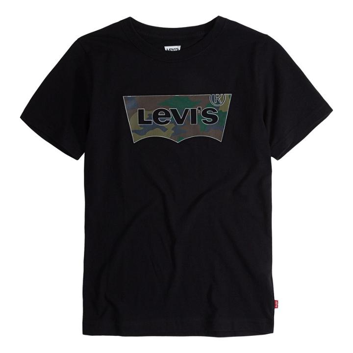 Boys 8-20 Levi's Camo Logo Tee, Size: Large, Black