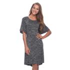 Women's Apt. 9&reg; High-low A-line Dress, Size: Medium, Black