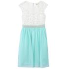 Girls 7-16 Speechless Fit & Flare Knee Length Dress, Size: 16, White