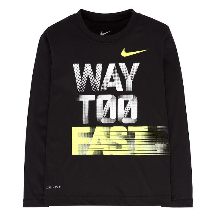 Boys 4-7 Nike Dri-fit Way Too Fast Graphic Tee, Boy's, Size: 4, Oxford