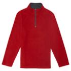Boys 8-20 French Toast Quarter-zip Fleece Top, Size: Xl, Brt Red