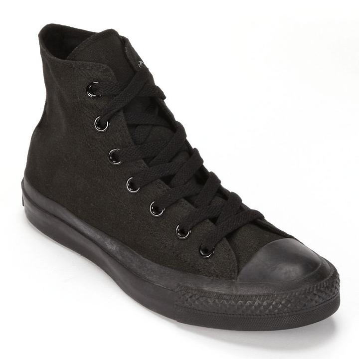 Adult Converse All Star Chuck Taylor High-top Sneakers, Size: M5w7, Black