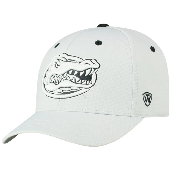 Adult Top Of The World Florida Gators High Power Cap, Men's, Light Grey
