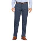 Men's Dickies Slim-fit Wrinkle-resistant Khaki Dress Pants, Size: 42x30, Dark Blue