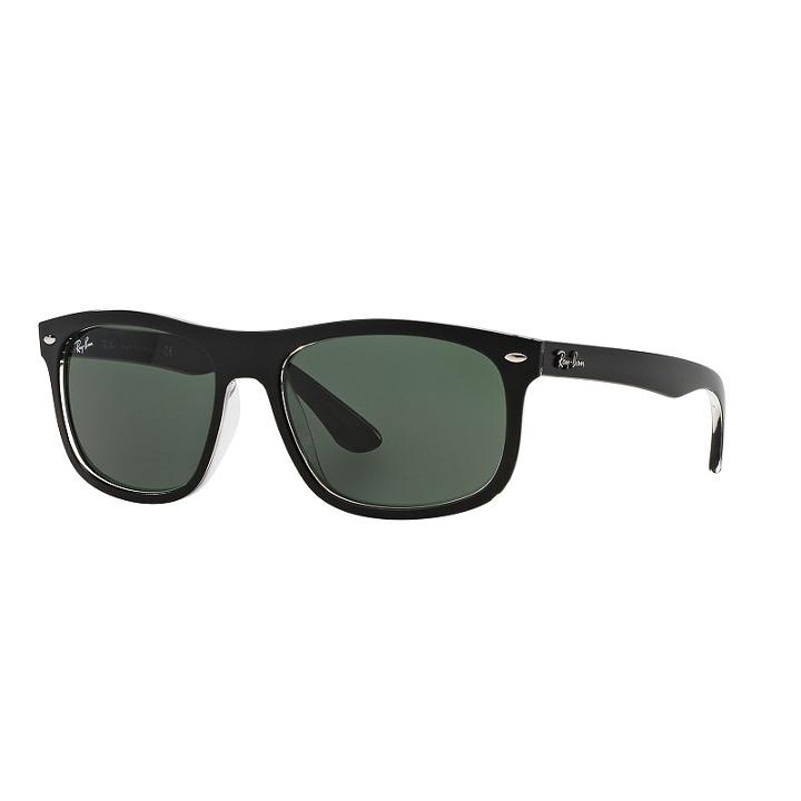 Ray-ban Rb4226 56mm Hightstreet Rectangle Sunglasses, Women's, Black