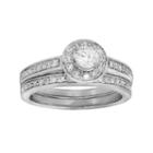 Round-cut Igi Certified Diamond Engagement Ring Set In 14k White Gold (1 Ct. T.w.), Women's, Size: 6.50
