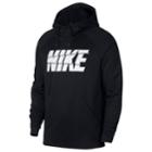 Men's Nike Therma Fleece Hoodie, Size: Xxl, Grey (charcoal)