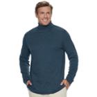 Big & Tall Croft & Barrow&reg; Classic-fit Easy-care Turtleneck, Men's, Size: 3xl Tall, Dark Blue