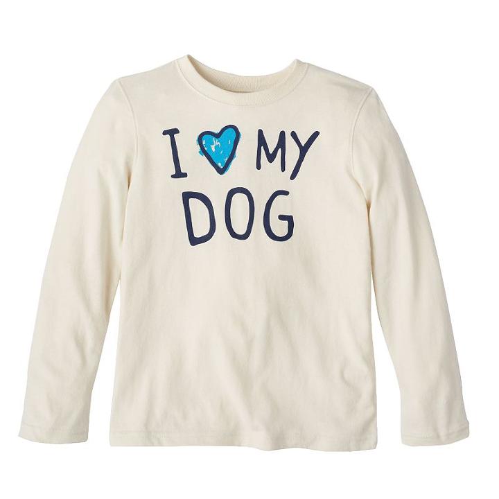 Boys 4-7 Jumping Beans&reg; I Heart My Family Tee, Boy's, Size: S(4), White Oth