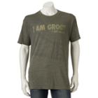 Men's Marvel I Am Groot Guardians Of The Galaxy Tee, Size: Small, Green Oth
