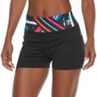 Women's Fila Sport&reg; Tru-dry High-waist Fitted Performance Shorts, Size: Large, Oxford